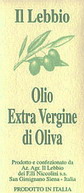 Olio Extra Vergine - Il Lebbio - Tosacne
